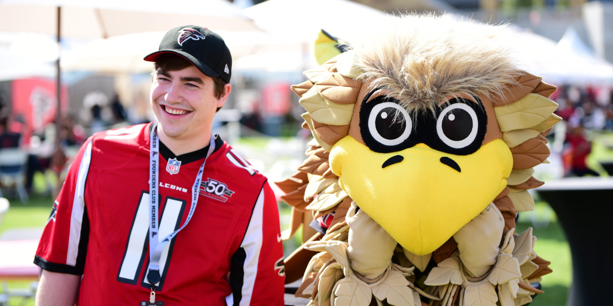 Falcons vs. Eagles Tailgate - The Home Depot Backyard