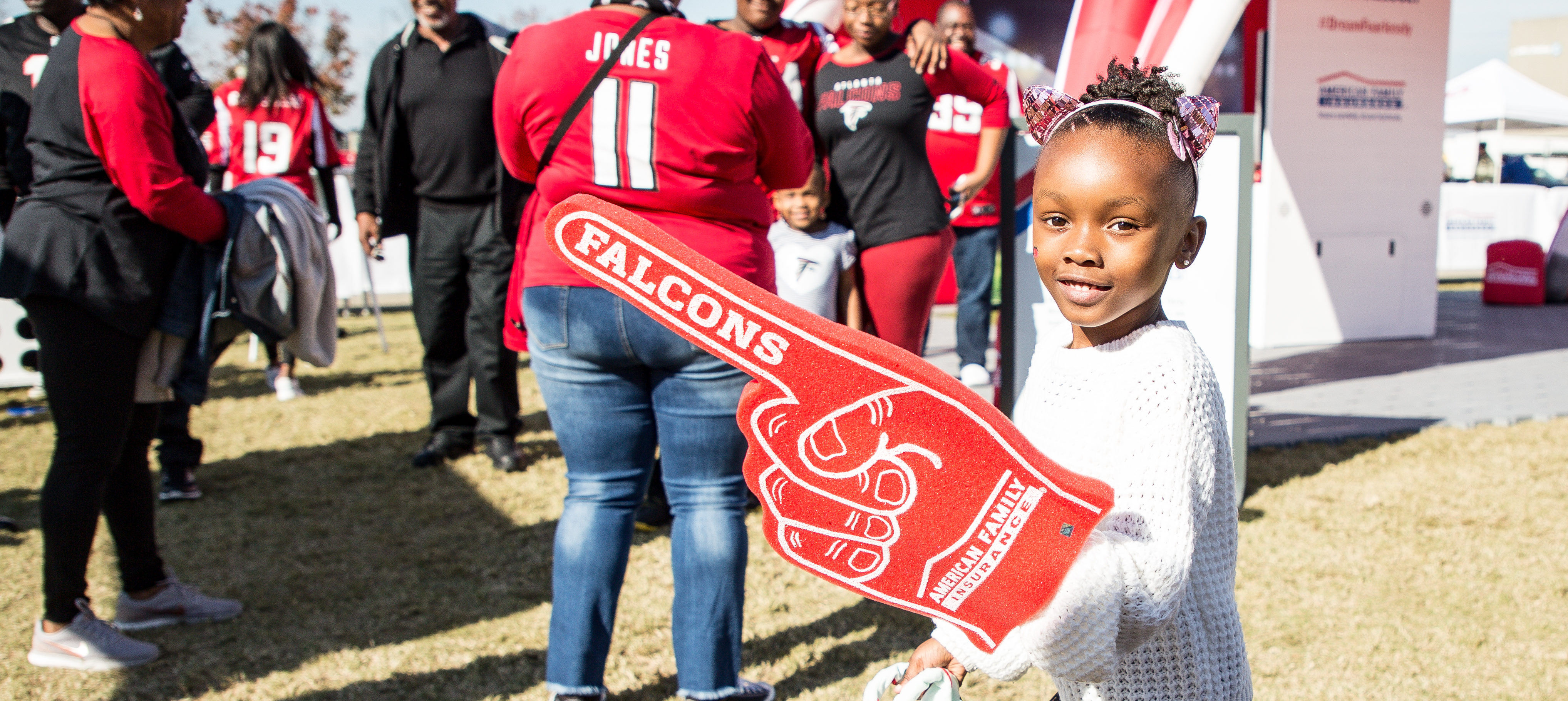 Falcons vs. Eagles Tailgate - The Home Depot Backyard